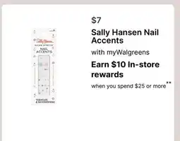 Walgreens Sally Hansen Nail Accents offer