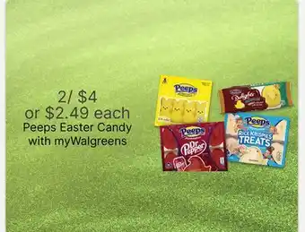 Walgreens Peeps Easter Candy offer