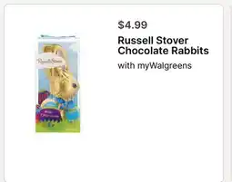 Walgreens Russell Stover Chocolate Rabbits offer