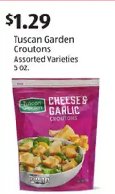 Aldi Tuscan Garden Croutons offer