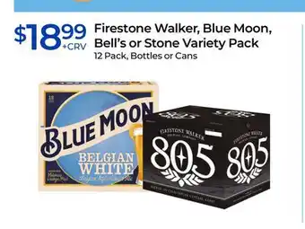 Rite Aid Firestone Walker, Blue Moon, Bell's or Stone Variety Pack offer