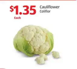 Aldi Cauliflower offer