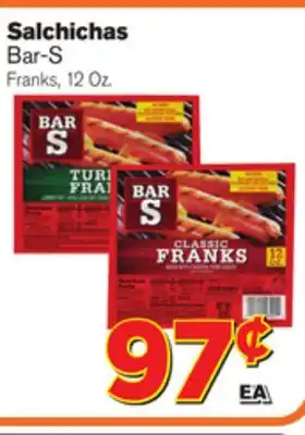 El Super Fresh Bar-S Franks offer