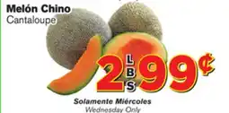 El Super Fresh Cantaloupe offer