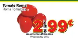 El Super Fresh Roma Tomatoes offer