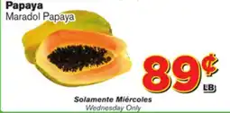 El Super Fresh Papaya offer