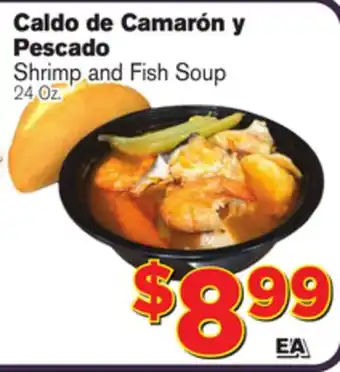 El Super Fresh Shrimp and Fish Soup offer