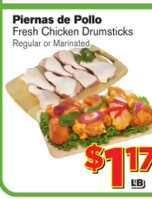 El Super Fresh Fresh Chicken Drumsticks offer