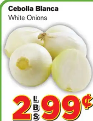 El Super Fresh White Onions offer