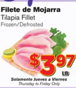 El Super Fresh Tilapia Fillet offer