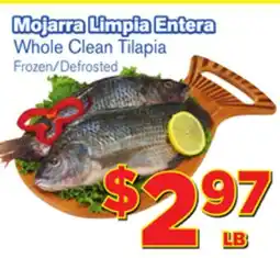 El Super Fresh Whole Clean Tilapia offer