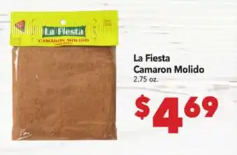 Vallarta Supermarkets La Fiesta Camaron Molido offer