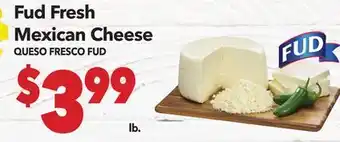 Vallarta Supermarkets Fud Fresh Mexican Cheese / QUESO FRESCO FUD offer