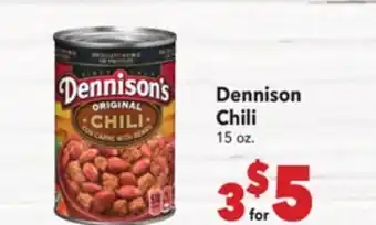 Vallarta Supermarkets Dennison Chili offer