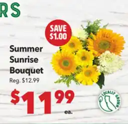 Vallarta Supermarkets Summer Sunrise Bouquet offer