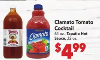 Vallarta Supermarkets Clamato Tomato Cocktail offer