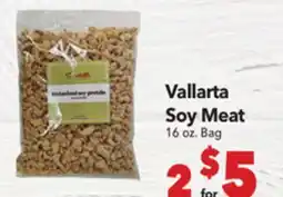 Vallarta Supermarkets Vallarta Soy Meat offer