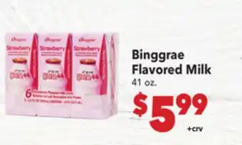 Vallarta Supermarkets Binggrae Flavored Milk offer