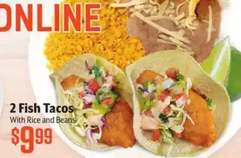 Vallarta Supermarkets 2 Fish Tacos offer