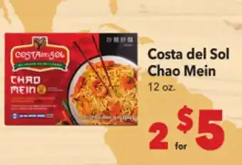 Vallarta Supermarkets Costa del Sol Chao Mein offer