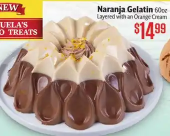 Vallarta Supermarkets Naranja Gelatin offer