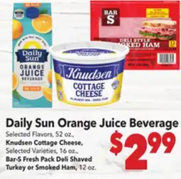 Vallarta Supermarkets Daily Sun Orange Juice Beverage offer