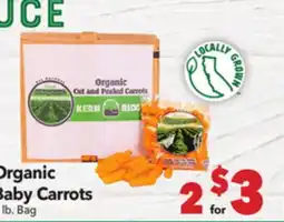 Vallarta Supermarkets Organic Baby Carrots offer