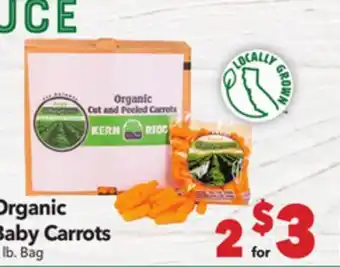 Vallarta Supermarkets Organic Baby Carrots offer