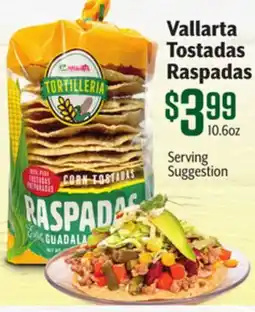 Vallarta Supermarkets Vallarta Tostadas Raspadas offer