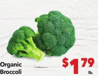 Vallarta Supermarkets Organic Broccoli offer