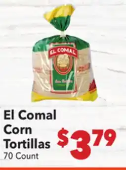 Vallarta Supermarkets El Comal Corn Tortillas offer