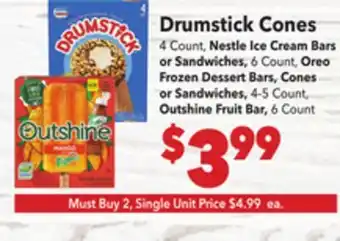 Vallarta Supermarkets Drumstick Cones offer