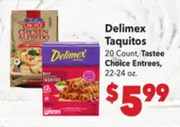 Vallarta Supermarkets Delimex Taquitos offer