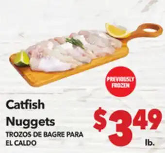 Vallarta Supermarkets Catfish Nuggets / TROZOS DE BAGRE PARA EL CALDO offer