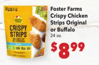 Vallarta Supermarkets Foster Farms Crispy Chicken Strips Original or Buffalo offer