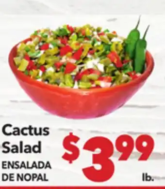 Vallarta Supermarkets Cactus Salad / ENSALADA DE NOPAL offer