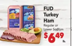 Vallarta Supermarkets FUD Turkey Ham offer