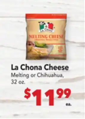 Vallarta Supermarkets La Chona Cheese offer