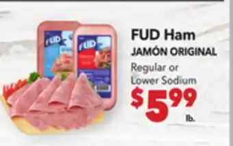 Vallarta Supermarkets FUD Ham / JAMÓN ORIGINAL offer