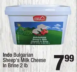 Super King Markets Indo Bulgarian Sheep's Milk Cheese In Brine offer