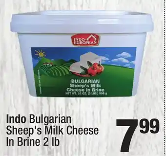 Super King Markets Indo Bulgarian Sheep's Milk Cheese In Brine offer