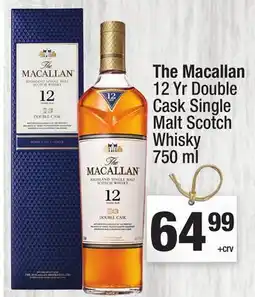 Super King Markets The Macallan 12 Yr Double Cask Single Malt Scotch Whisky offer