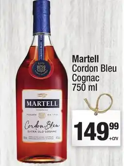 Super King Markets Martell Cordon Bleu Cognac offer