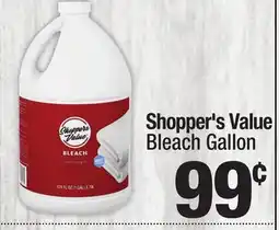 Super King Markets Shopper's Value Bleach Gallon offer