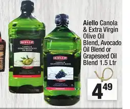 Super King Markets Aiello Canola & Extra Virgin Olive Oil Blend, Avocado Oil Blend or Grapeseed Oil Blend offer