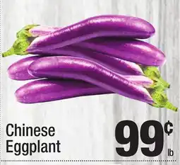 Super King Markets Chinese Eggplant offer