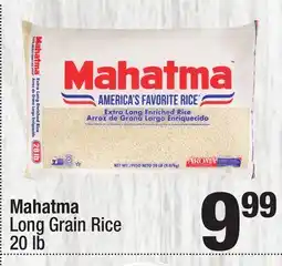 Super King Markets Mahatma Long Grain Rice offer