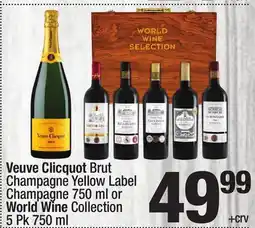 Super King Markets Veuve Clicquot Brut Champagne offer