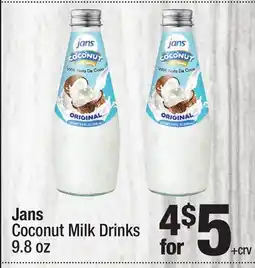 Super King Markets Jans Coconut Milk Drinks offer