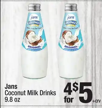 Super King Markets Jans Coconut Milk Drinks offer